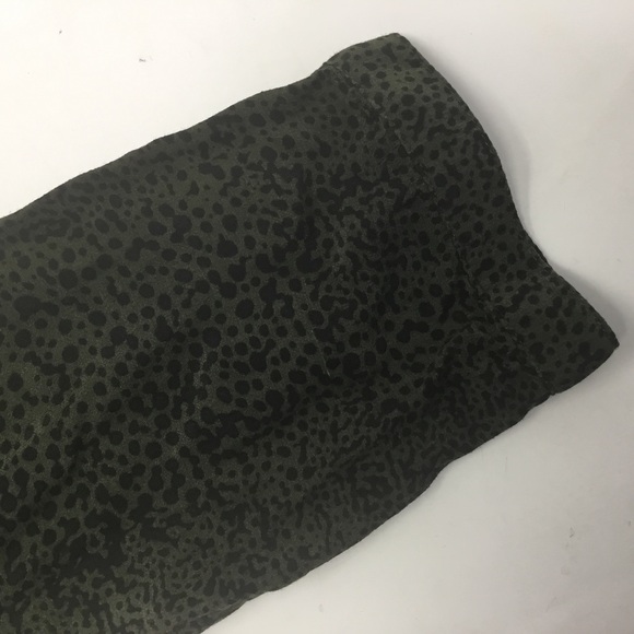 Rails Jasmine Olive Speckled Long sleeve Mini Dress - Picture 12 of 12